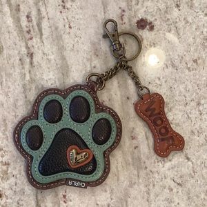 Chala Paw Print coin purse/keychain
